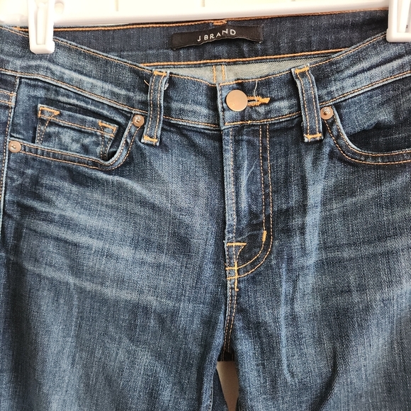 J Brand Stove Pipe Skinny Dark Vintage Jeans Women’s Size 27 - Picture 7 of 10